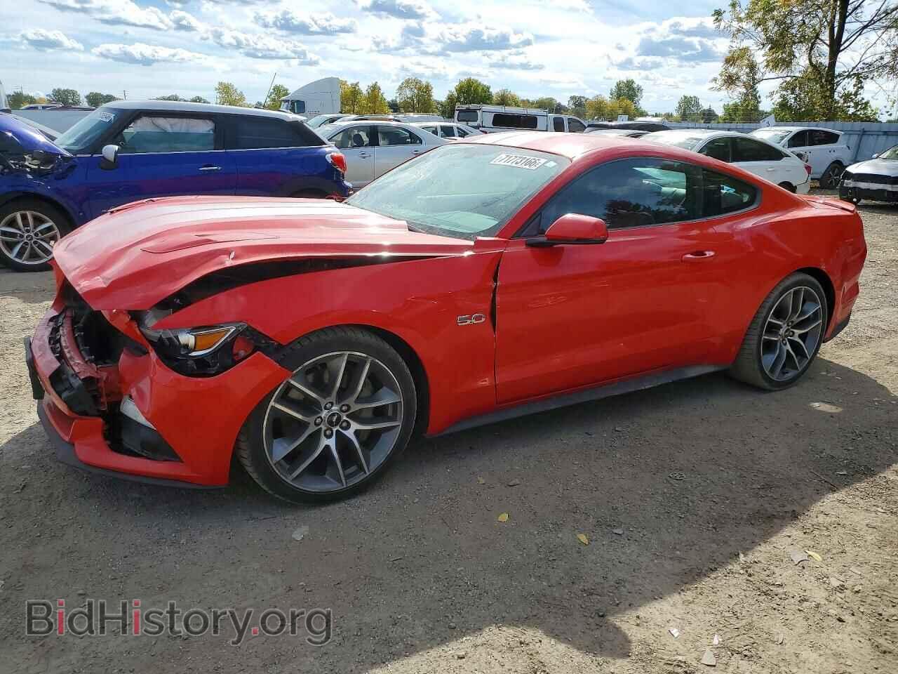 Фотография 1FA6P8CF5H5318351 - FORD MUSTANG 2017