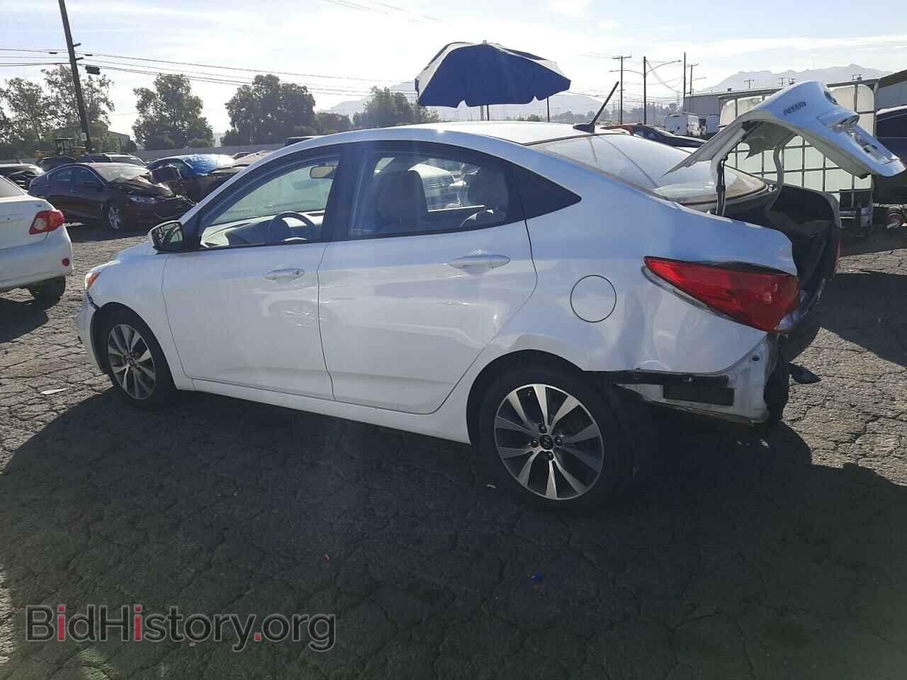 2015 HYUNDAI ACCENT - VIN: KMHCU4AE6FU823628 - Фото 2