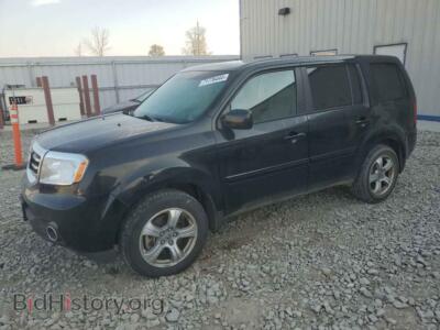 2013 Honda PILOT EXL, черный — VIN 5FNYF4H54DB030926, Copart