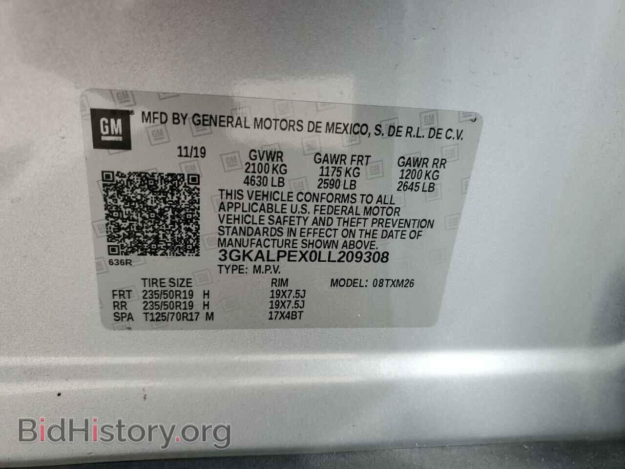 2020 GMC TERRAIN - VIN: 3GKALPEX0LL209308 - Фото 14