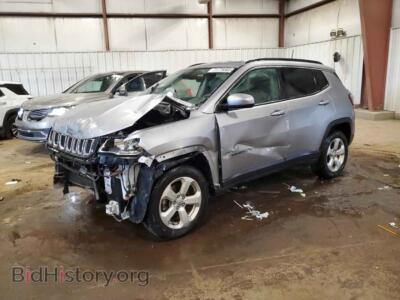 2018 Jeep COMPASS Latitude, серебристый — VIN 3C4NJDBB1JT179453, Copart