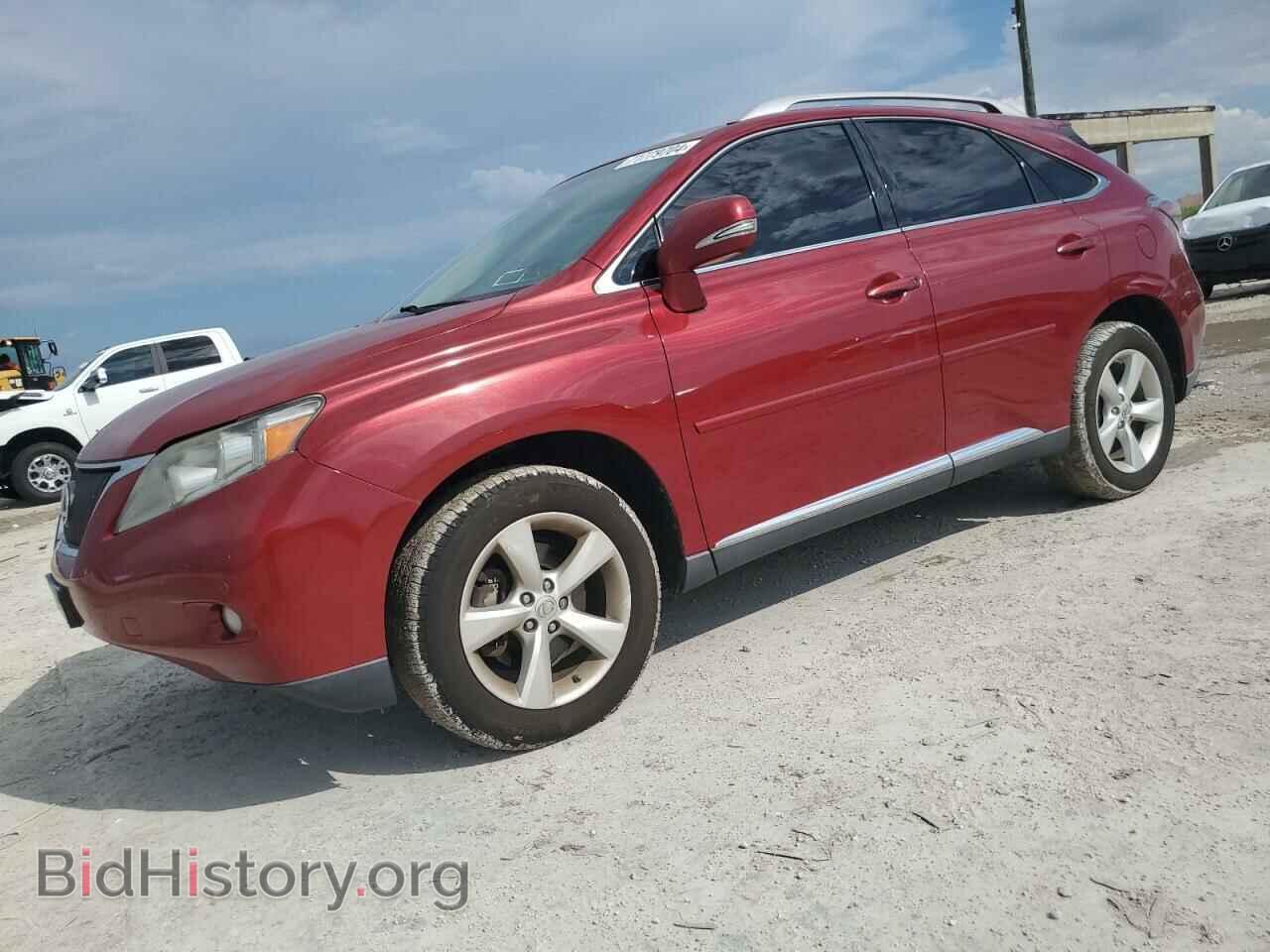 Photo 2T2BK1BA7CC138817 - LEXUS RX350 2012