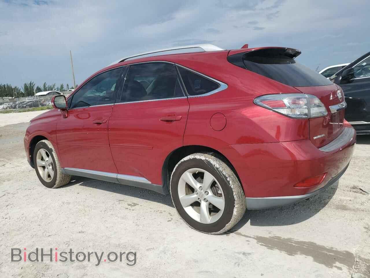 2012 LEXUS RX350 - VIN: 2T2BK1BA7CC138817 - Фото 2