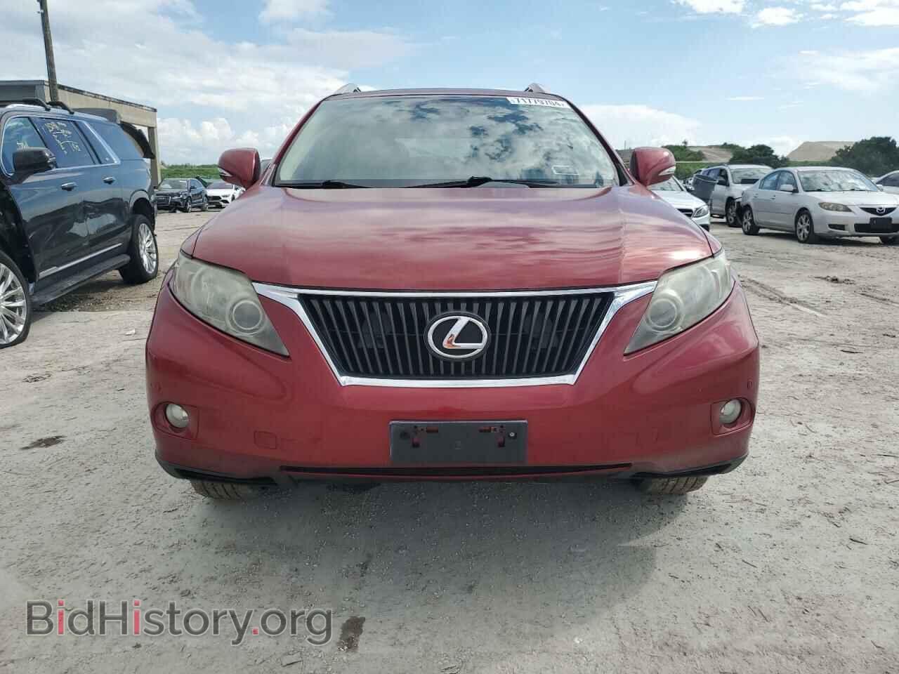 2012 LEXUS RX350 - VIN: 2T2BK1BA7CC138817 - Фото 5
