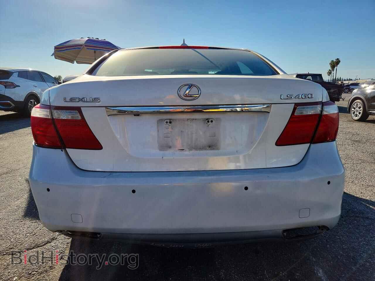 2007 LEXUS LS460 - VIN: JTHBL46F875031947 - Фото 6