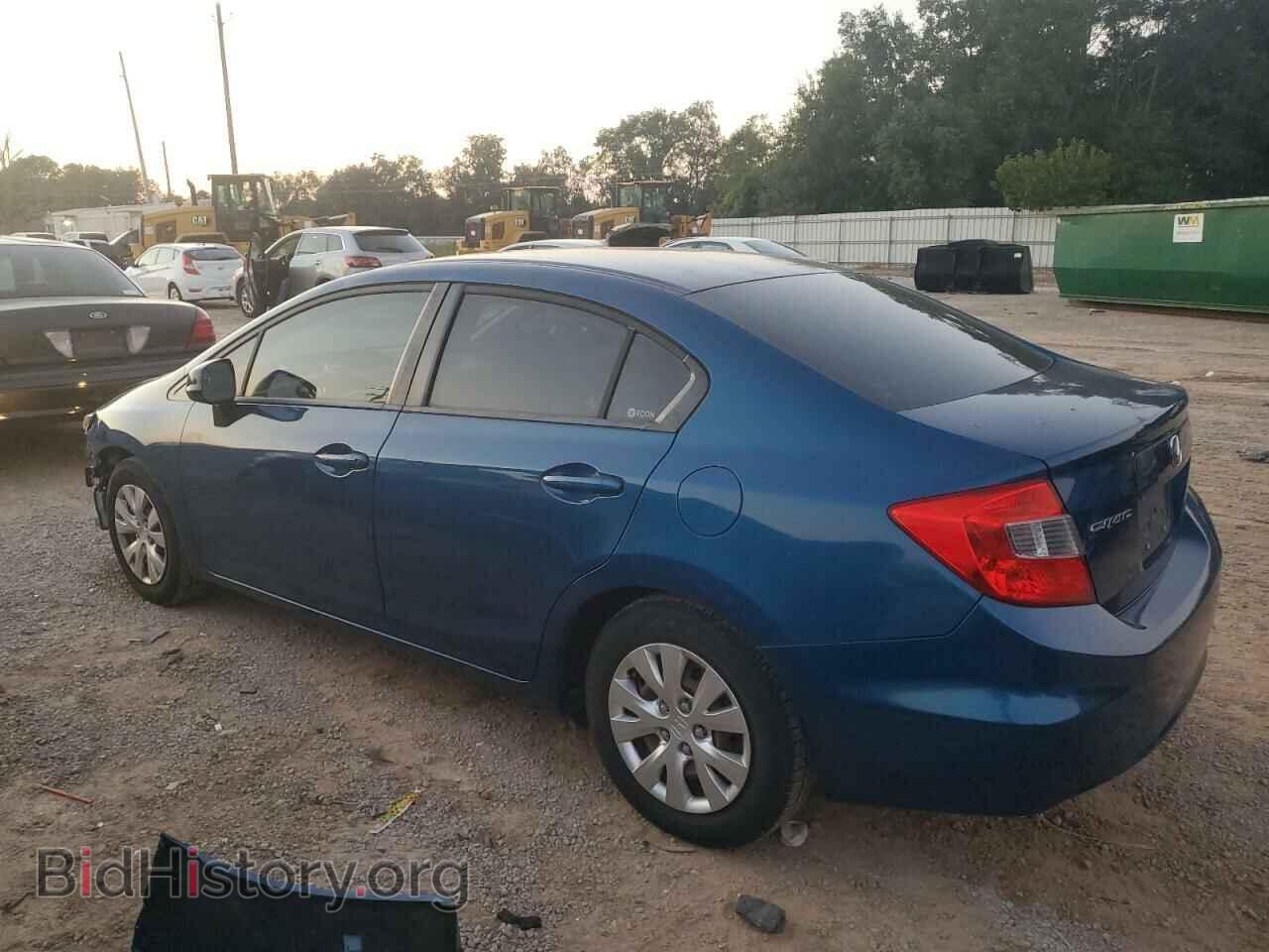 2012 HONDA CIVIC - VIN: 2HGFB2F57CH567648 - Фото 2