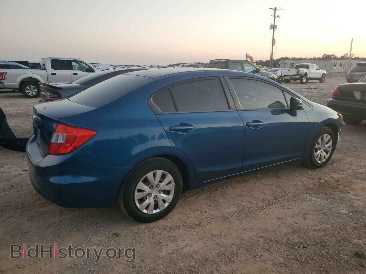 2012 HONDA CIVIC - VIN: 2HGFB2F57CH567648 - Фото 3