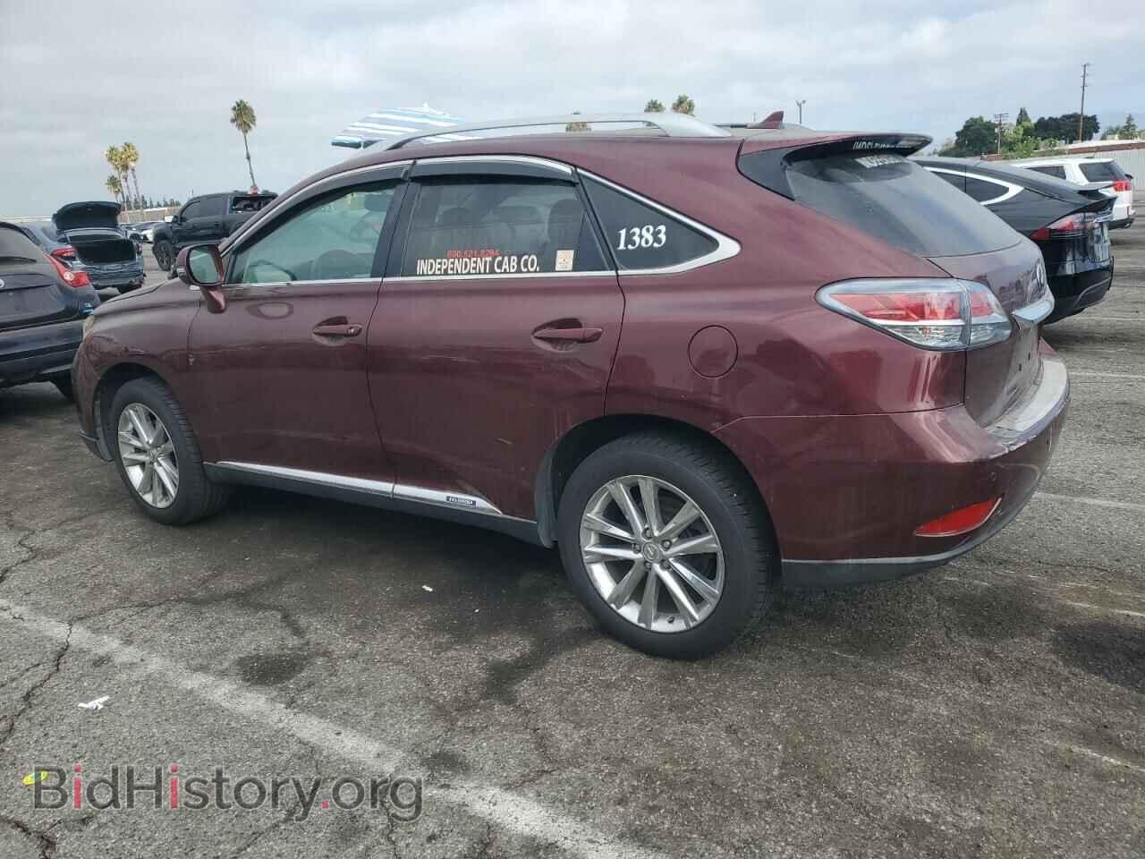 2013 LEXUS RX450 - VIN: JTJBC1BA6D2451744 - Фото 2