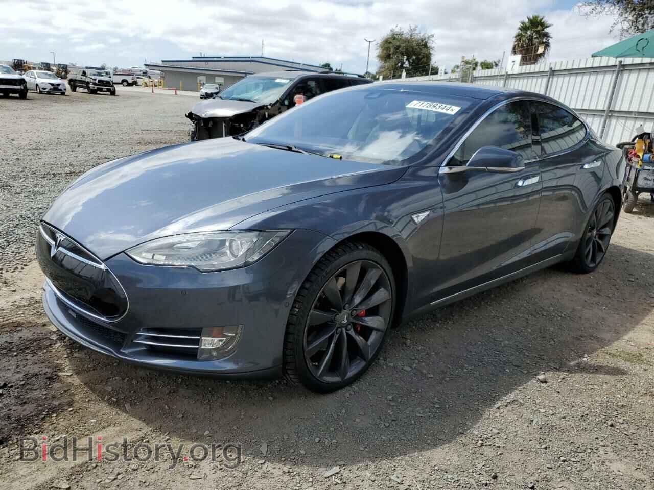 Фотография 5YJSA1H10EFP52718 - TESLA MODEL S 2014