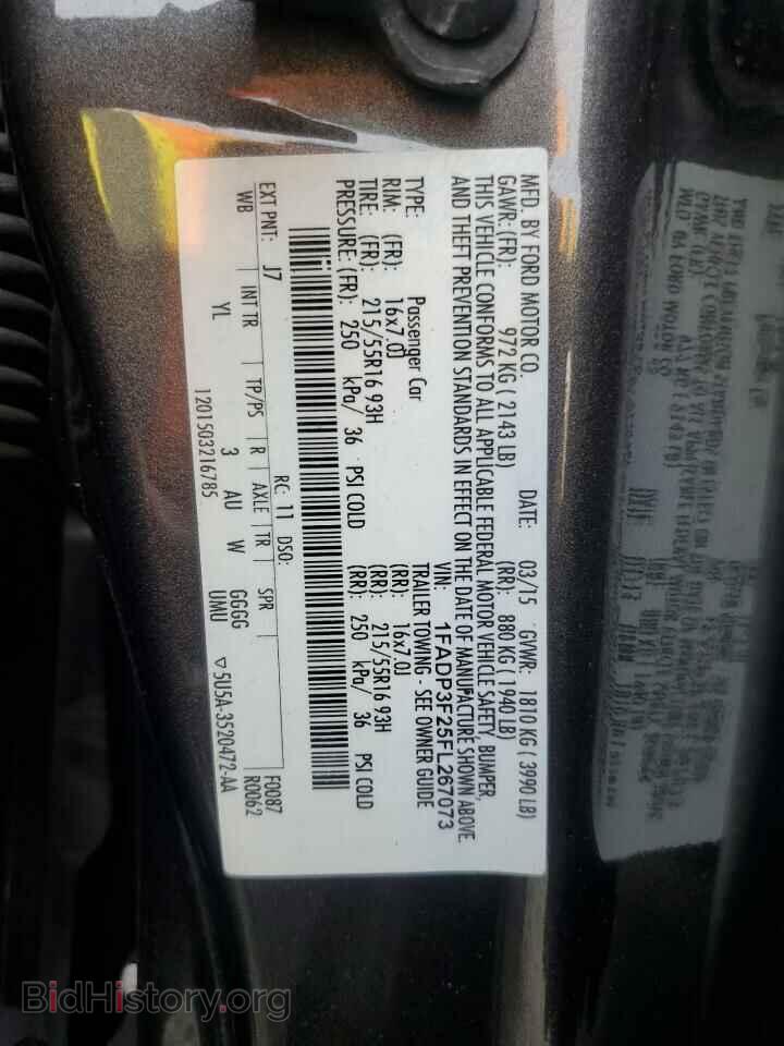 2015 FORD FOCUS - VIN: 1FADP3F25FL267073 - Photo 12