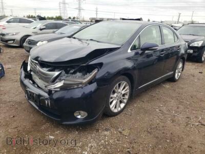 2010 Lexus HS HS 250h, blue — VIN JTHBB1BA6A2004167, Copart