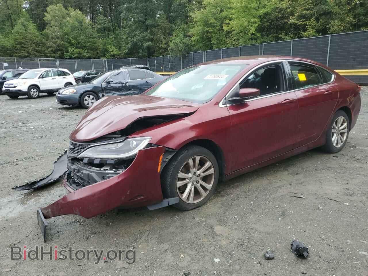 Фотография 1C3CCCAB5FN619487 - CHRYSLER 200 2015
