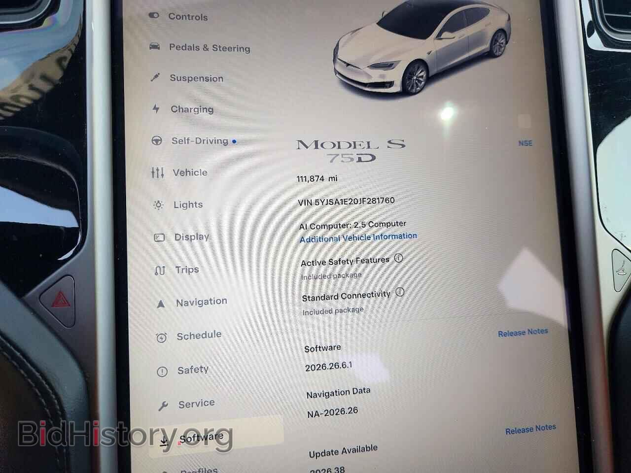 2018 TESLA MODEL S - VIN: 5YJSA1E20JF281760 - Photo 9