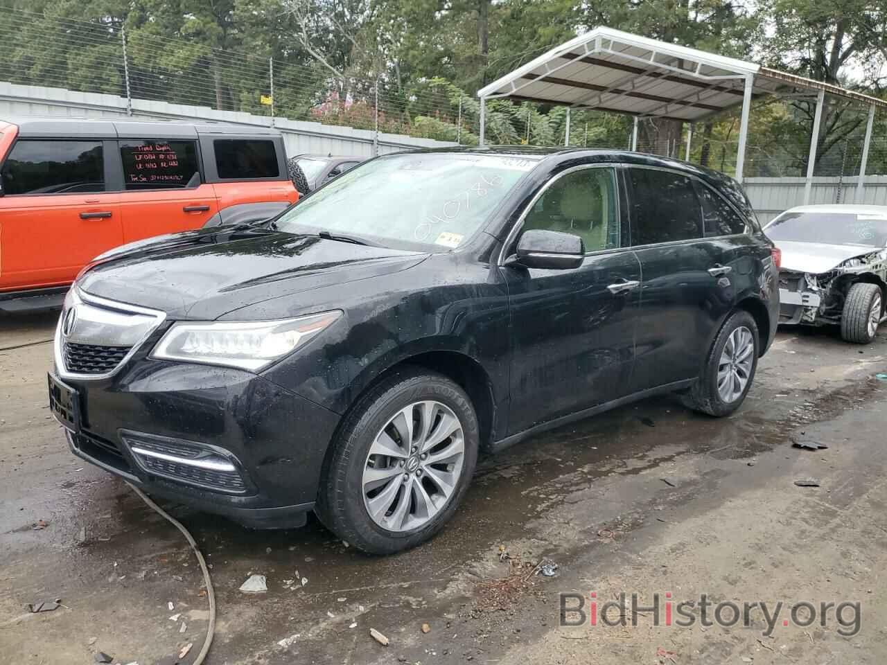 Photo 5FRYD4H42EB040786 - ACURA MDX 2014