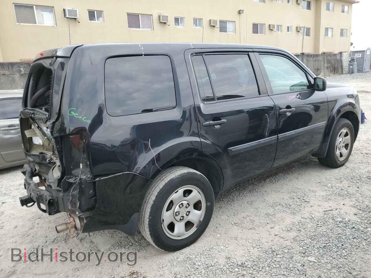 2013 HONDA PILOT - VIN: 5FNYF3H2XDB042255 - Фото 3