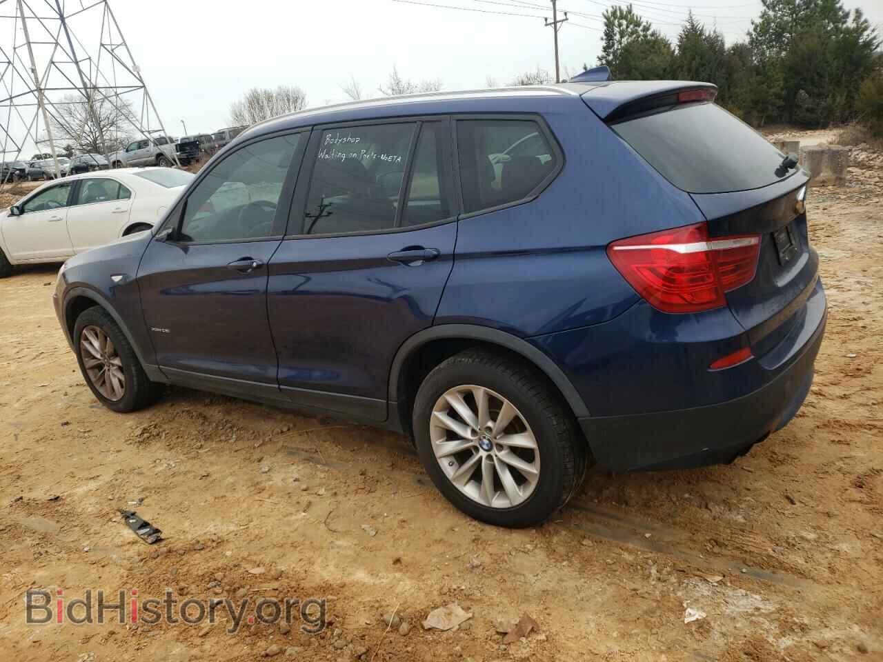 2013 BMW X3 - VIN: 5UXWX9C58D0A24152 - Фото 2