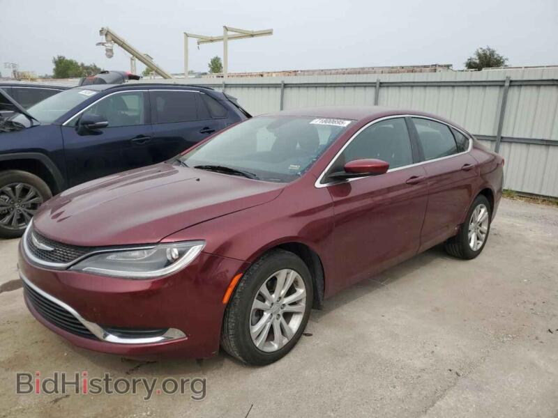 2015 Chrysler 200 Limited (VIN 1C3CCCAB7FN597959) — фото 1 из 14, Copart, повреждение: передняя часть