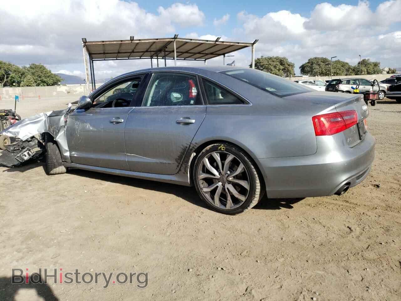 2013 AUDI A6 - VIN: WAUHGAFC1DN123429 - Фото 2
