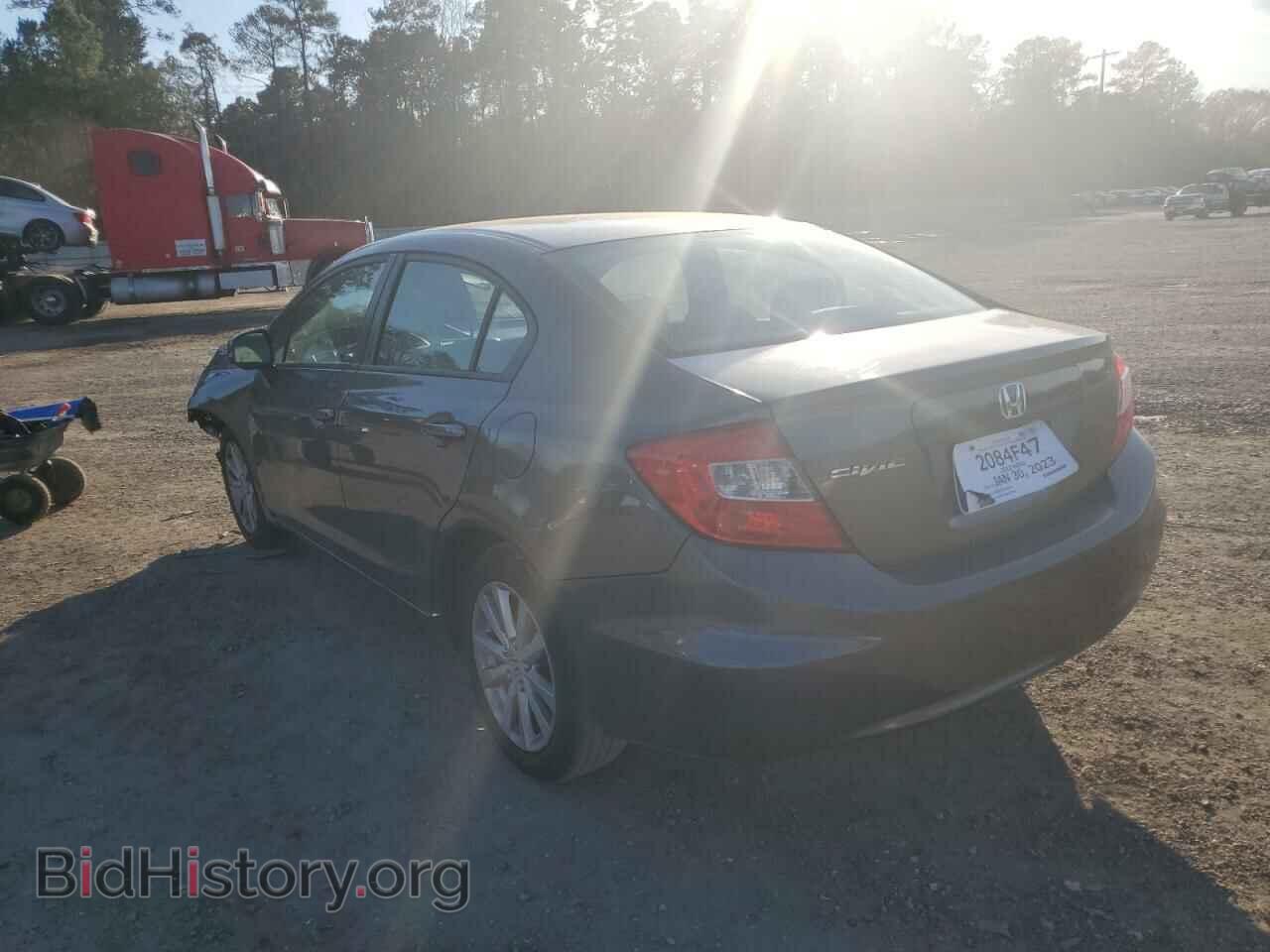 2012 HONDA CIVIC - VIN: 19XFB2F83CE349193 - Фото 2