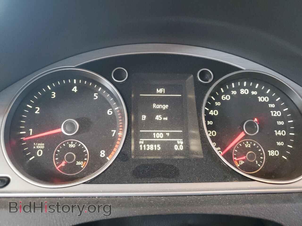 2013 VOLKSWAGEN CC - VIN: WVWBP7AN1DE512608 - Фото 9