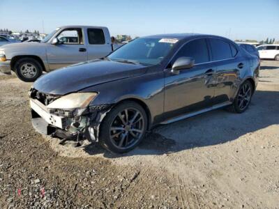 2007 Lexus IS IS 250, серый — VIN JTHBK262972054062, Copart