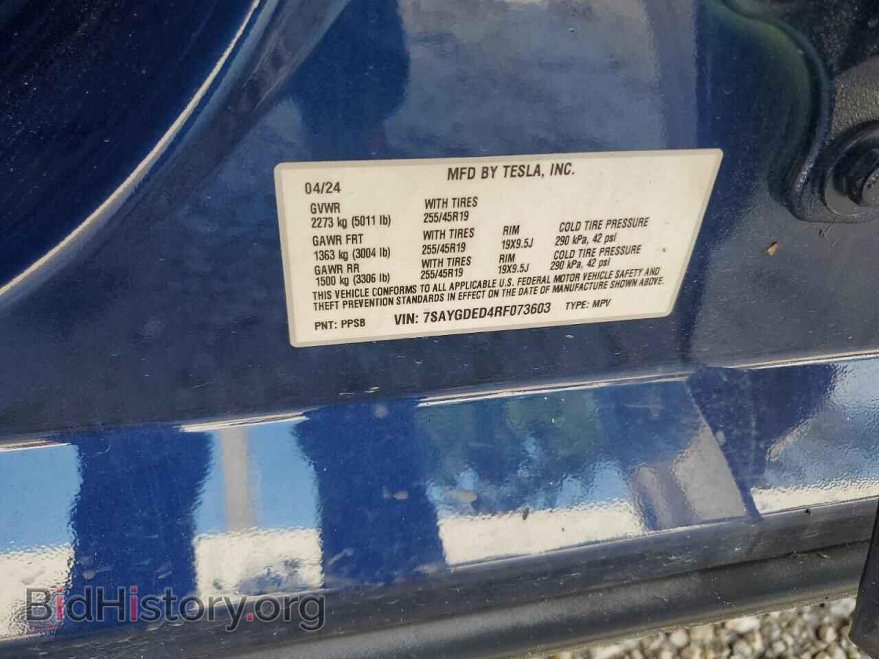 2024 TESLA MODEL Y - VIN: 7SAYGDED4RF073603 - Photo 12