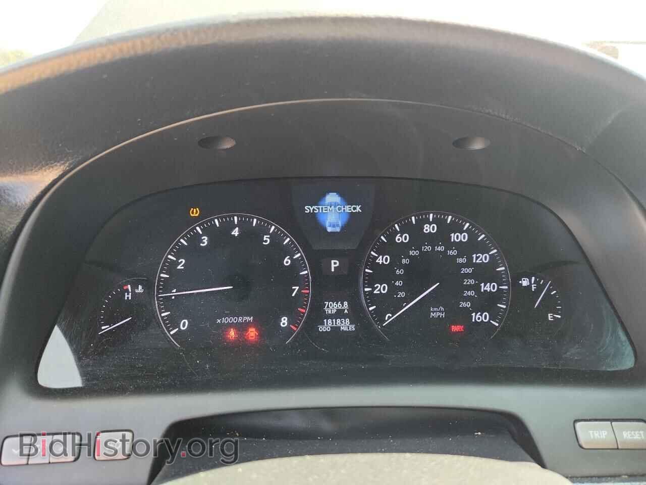 2010 LEXUS LS460 - VIN: JTHBL5EF4A5099466 - Фото 9