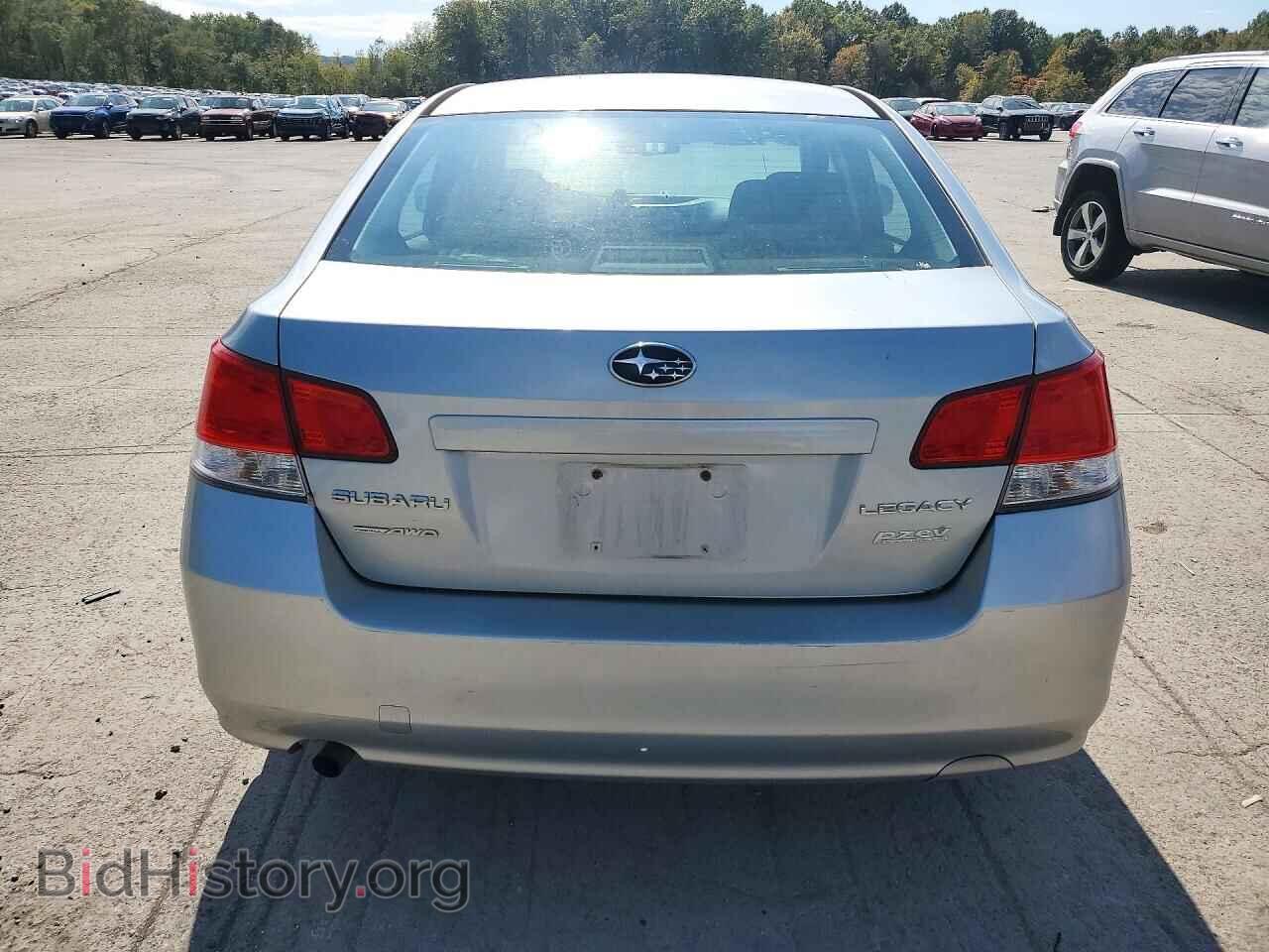 2012 SUBARU LEGACY - VIN: 4S3BMBA62C3019681 - Photo 6