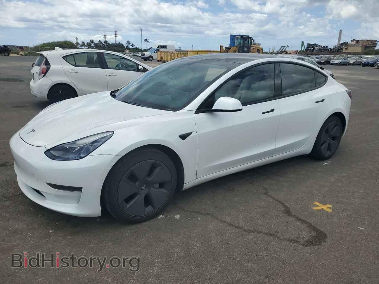 Photo 5YJ3E1EA7MF928823 - TESLA MODEL 3 2021