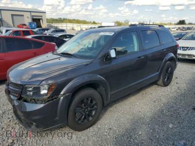 2019 Dodge JOURNEY SE, black — VIN 3C4PDCBBXKT872078, Copart
