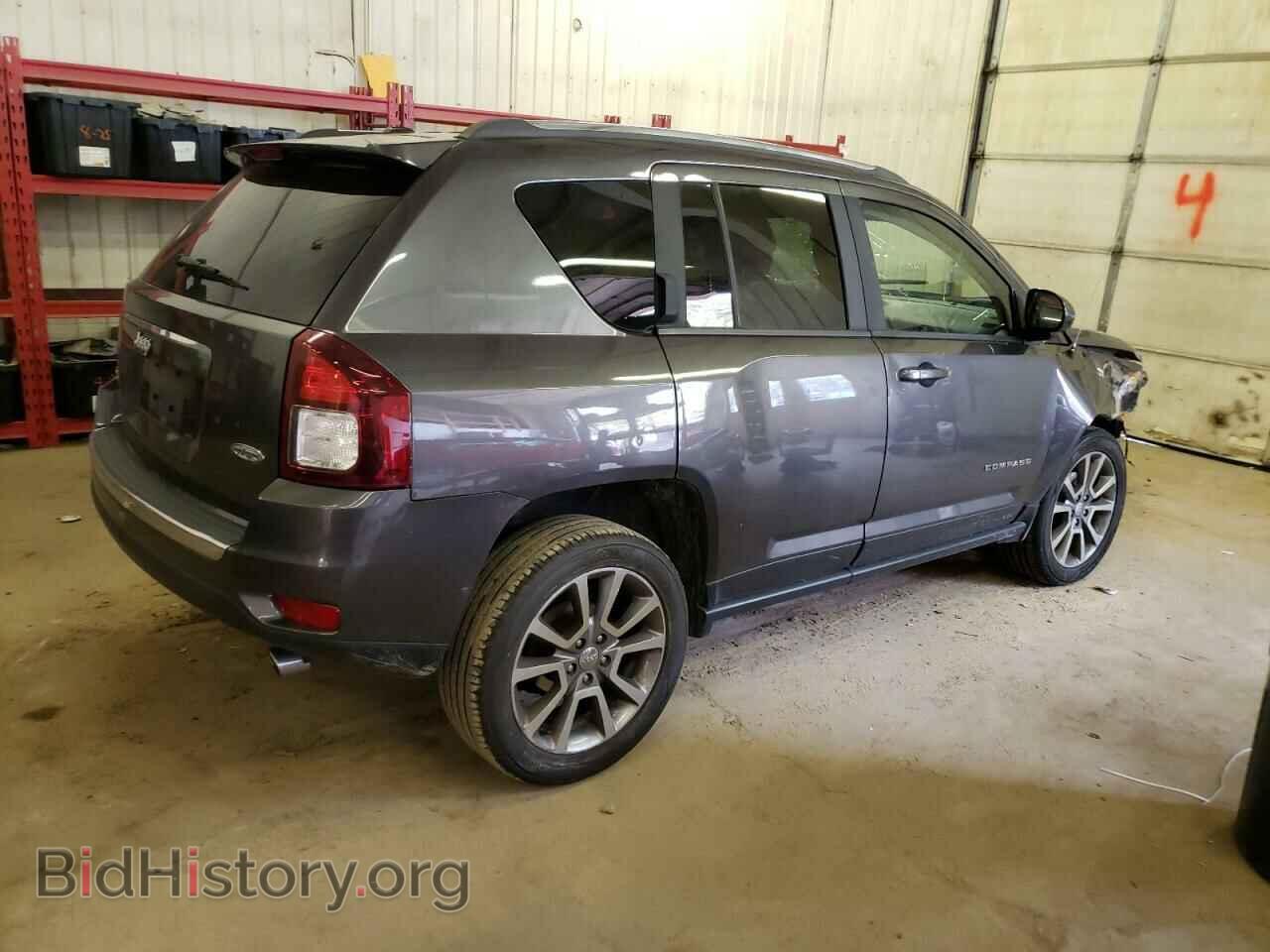 2016 JEEP COMPASS - VIN: 1C4NJDEB9GD573423 - Фото 3