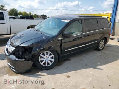 2016 Chrysler MINIVAN Touring, черный — VIN 2C4RC1BG0GR298290, Copart