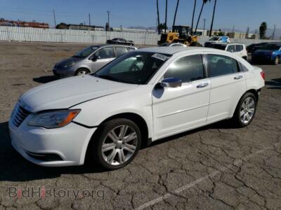 2013 Chrysler 200 200 Tourin, белый — VIN 1C3CCBBB0DN715078, Copart