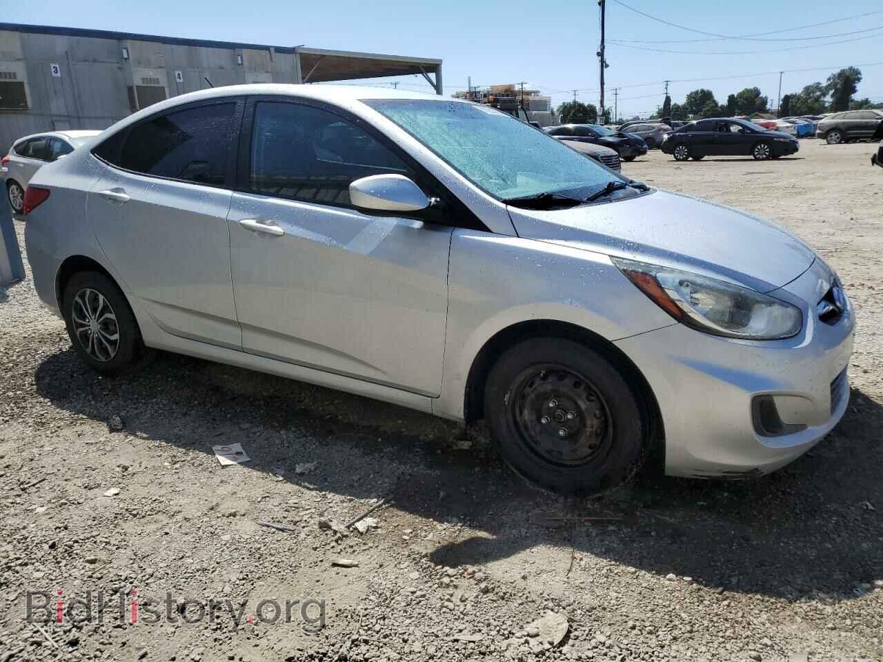 2012 HYUNDAI ACCENT - VIN: KMHCT4AEXCU219546 - Фото 4