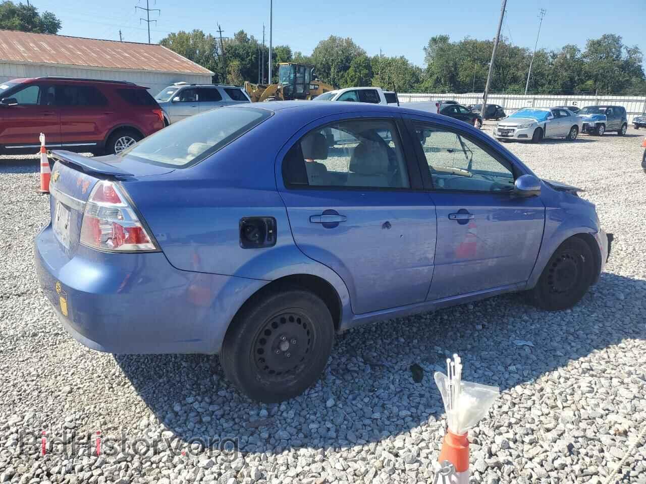 2009 CHEVROLET AVEO - VIN: KL1TD56E59B611295 - Фото 3