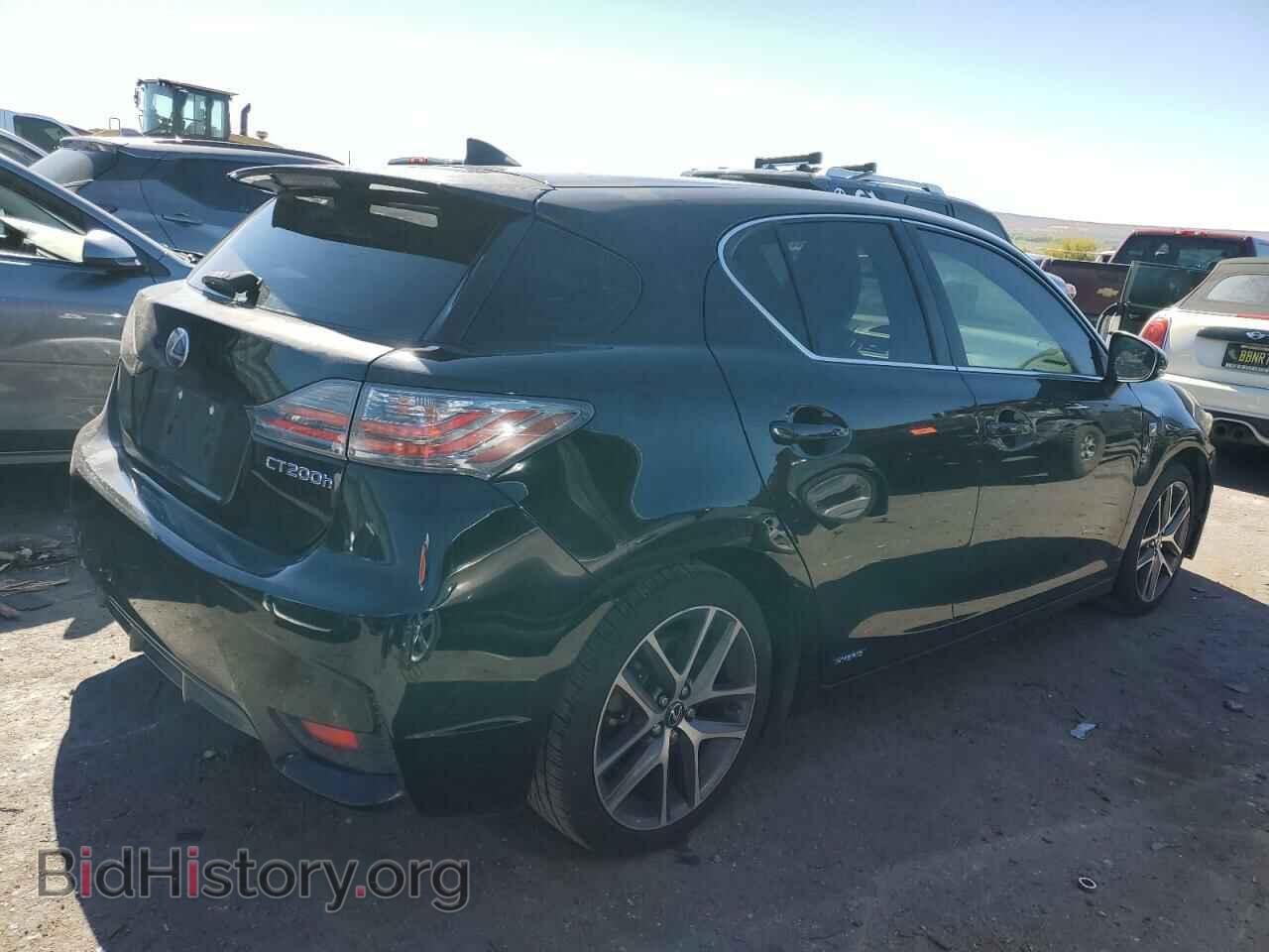 2014 LEXUS CT 200 - VIN: JTHKD5BH4E2198735 - Фото 3