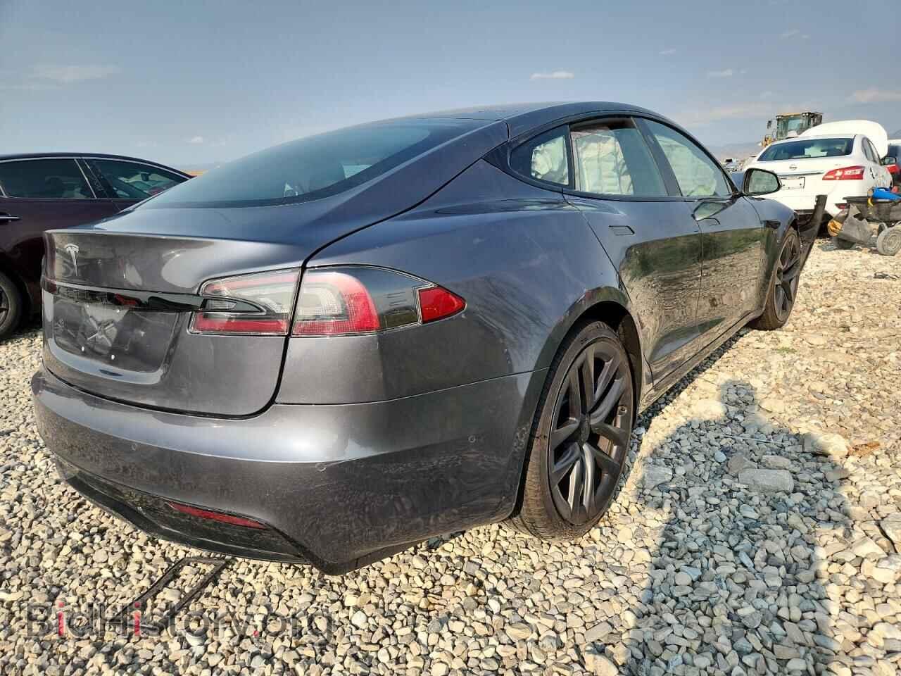 2021 TESLA MODEL S - VIN: 5YJSA1E53MF433657 - Фото 3