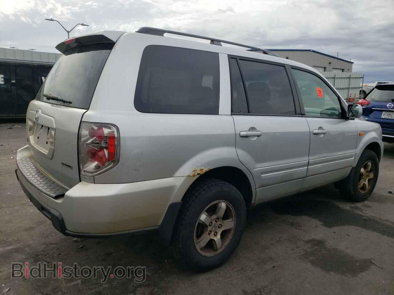 2007 HONDA PILOT - VIN: 2HKYF18497H528258 - Фото 3