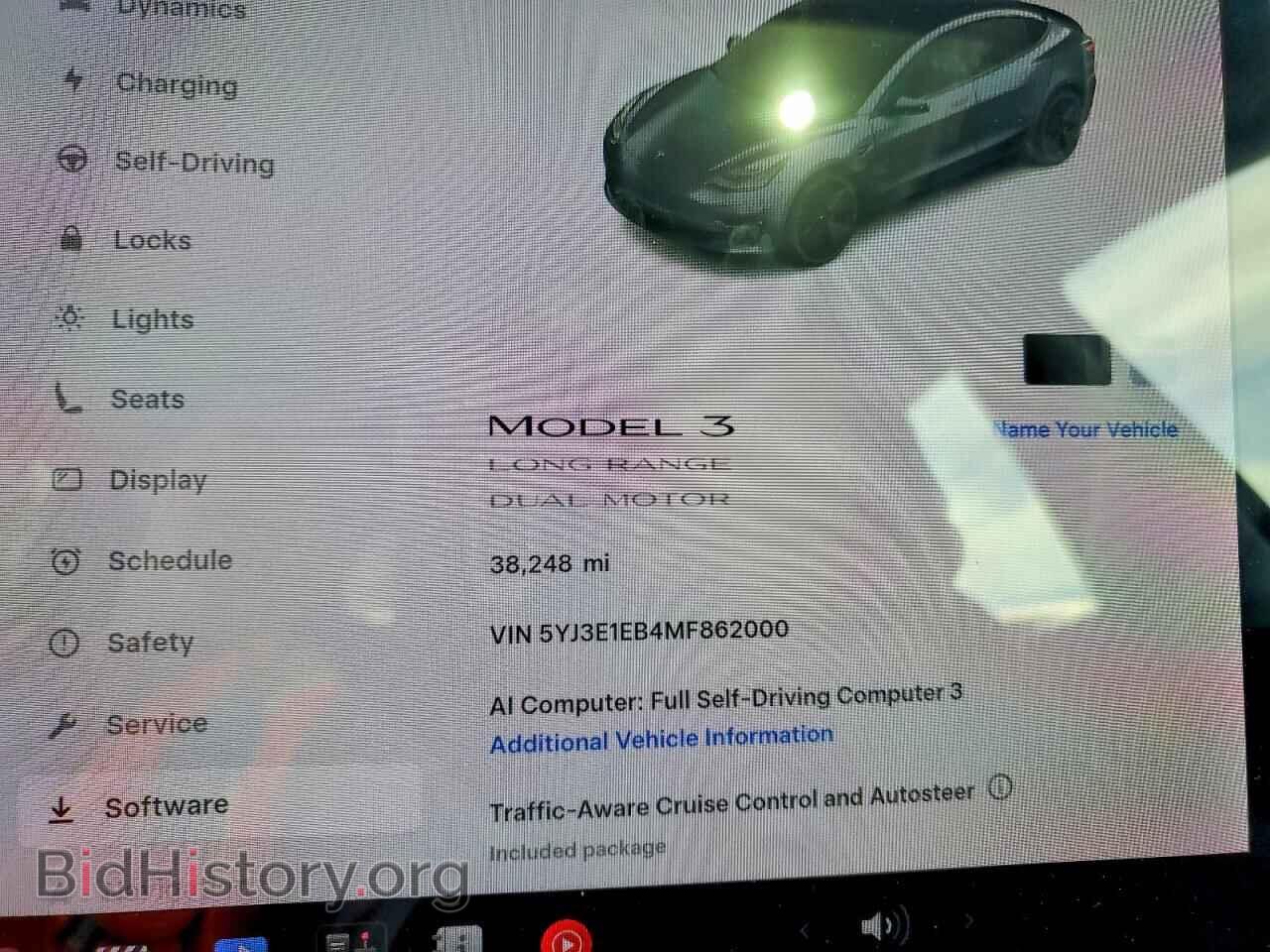 2021 TESLA MODEL 3 - VIN: 5YJ3E1EB4MF862000 - Photo 9