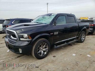 2018 RAM 1500 1500 Longh, черный — VIN 1C6RR7PT1JS181502, Copart