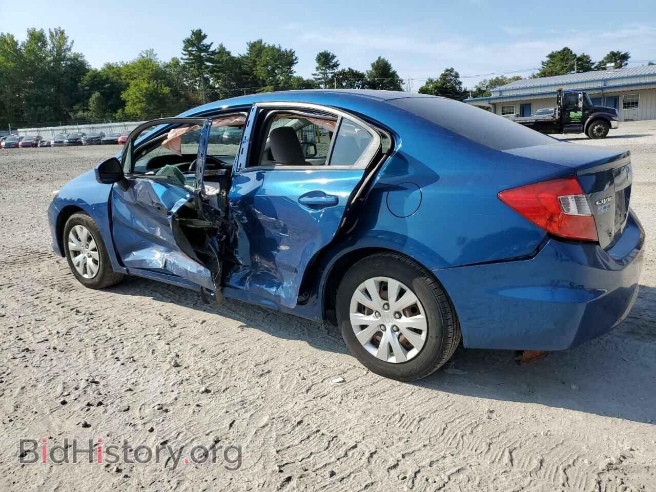2012 HONDA CIVIC - VIN: 2HGFB2F56CH581587 - Фото 2