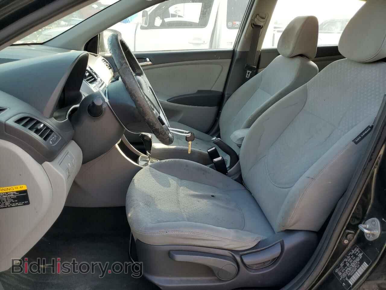 2012 HYUNDAI ACCENT - VIN: KMHCU5AE7CU027178 - Фото 7