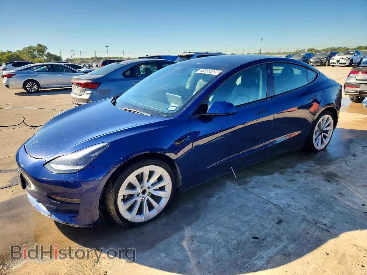 Фотография 5YJ3E1EA4NF287356 - TESLA MODEL 3 2022