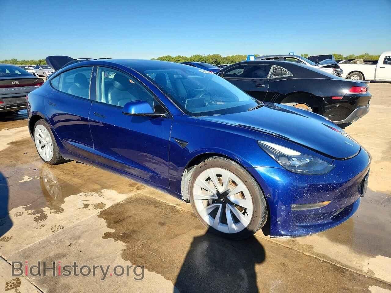 2022 TESLA MODEL 3 - VIN: 5YJ3E1EA4NF287356 - Фото 4
