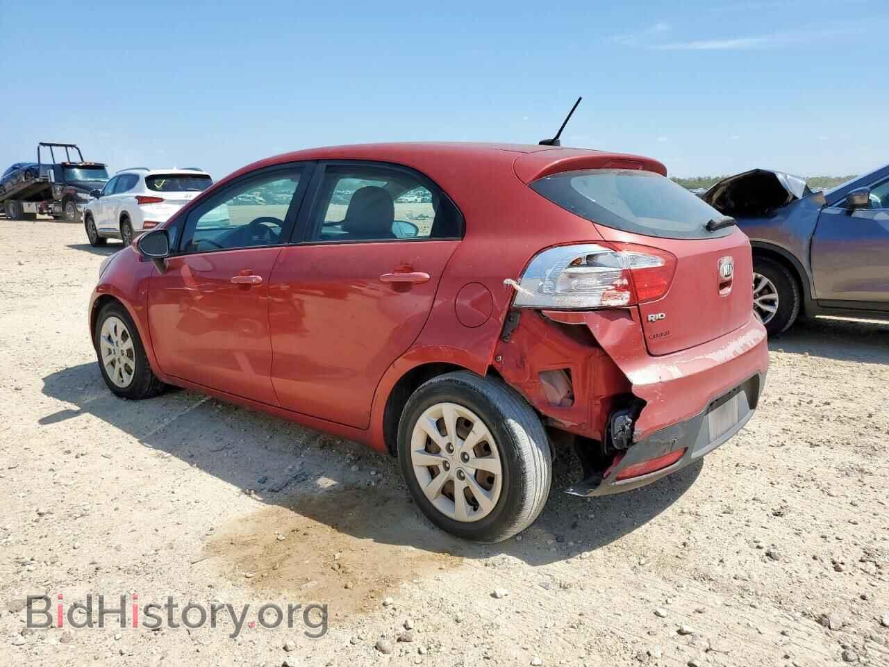 2015 KIA RIO - VIN: KNADM5A33F6435514 - Фото 2