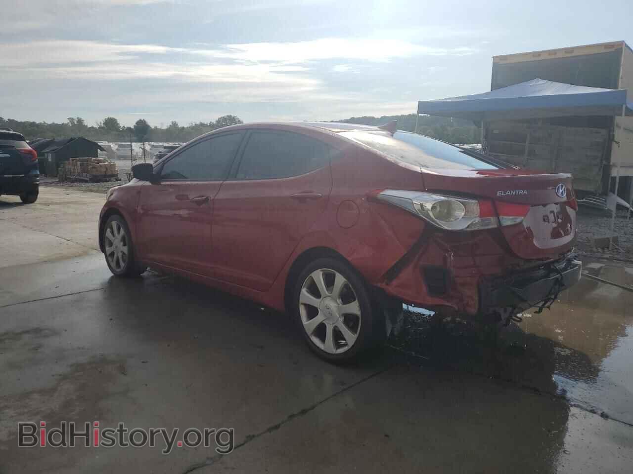2012 HYUNDAI ELANTRA - VIN: KMHDH4AEXCU359957 - Фото 2