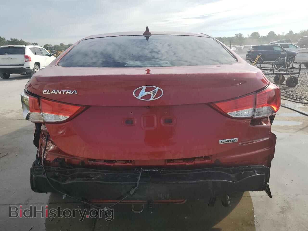 2012 HYUNDAI ELANTRA - VIN: KMHDH4AEXCU359957 - Фото 6