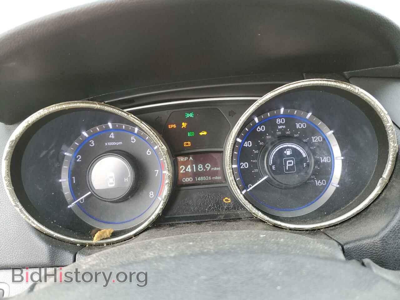 2012 HYUNDAI SONATA - VIN: 5NPEB4AC4CH492880 - Фото 9