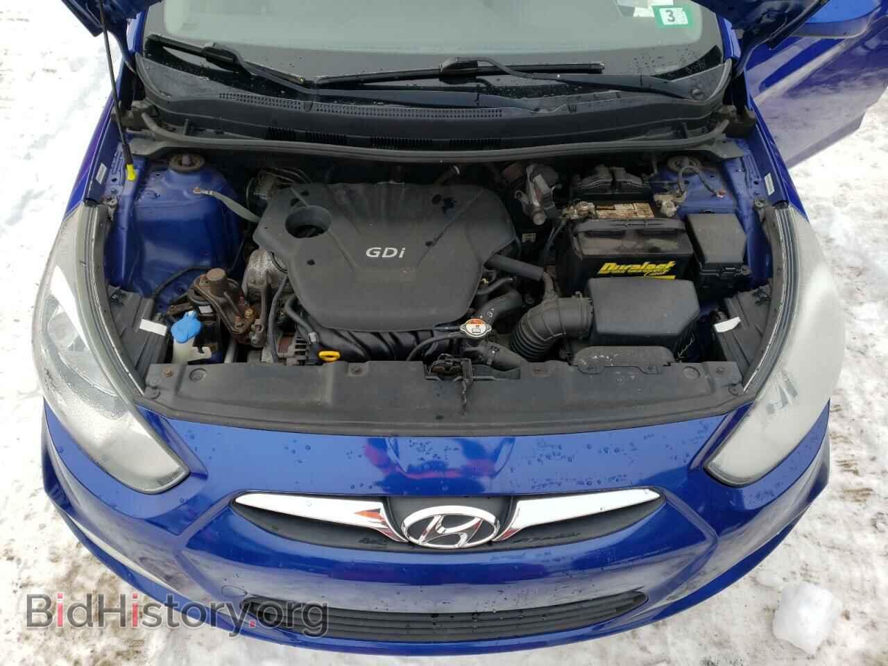 2013 HYUNDAI ACCENT - VIN: KMHCU4AE0DU322117 - Фото 11