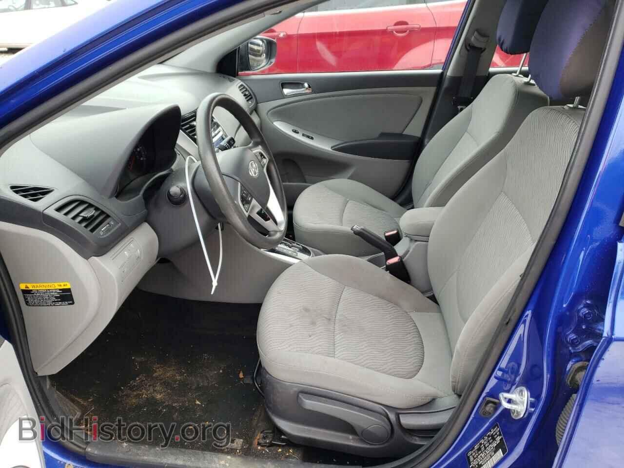 2013 HYUNDAI ACCENT - VIN: KMHCU4AE0DU322117 - Фото 7
